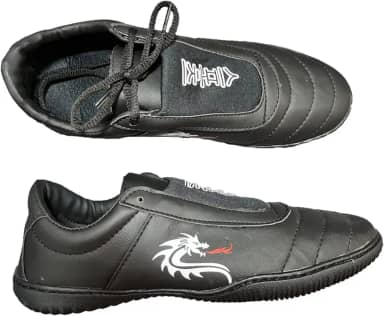 Sapatilha Artes Marciais Kung Fu Krav Maga - Dragão - Preta