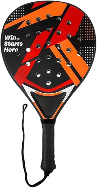 Generic Raquete de Padel para Iniciantes, Treinamento de Potência Esportiva, Raquete de Tênis com Núcleo em Epe para Crianças, Jovens, Família, Escola, Campo
