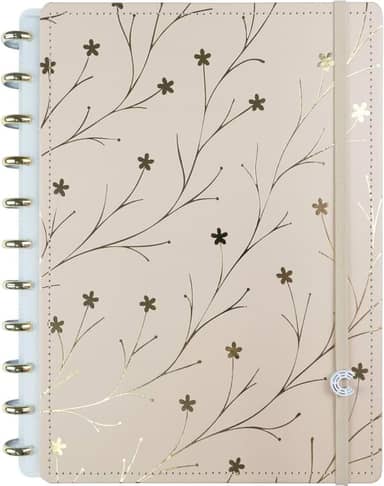 Caderno Inteligente, Grande, Miss Floral By Giulia Benite, 215x280 mm, 80 Folhas