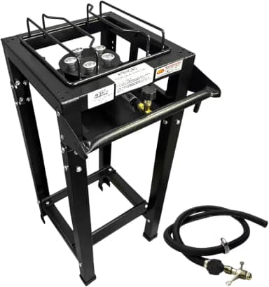 Fogão Portátil Industrial ROA 1 Boca Alta Pressão Preto