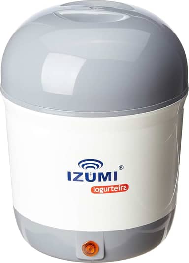 Yexati Iogurteira Elétrica Cinza Bivolt - Fazedor de Iogurte - Produz 1 Litro - Material Polipropileno - Para Fazer Iogurte Caseiro