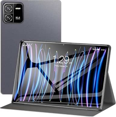 Tablet Pad 6 tela de 10,1 polegadas, 12 GB RAM + 512 GB ROM, 8 MP + 16 MP, tela IPS 1280x800, GPS, 5G，WiFi,Octa-Core， tablet Android 13 (Cinzento)