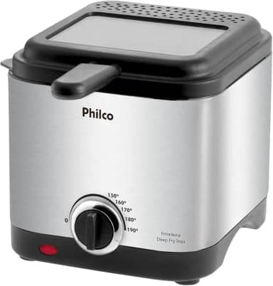 Fritadeira Philco Deep Fry 1.8L Inox 127V