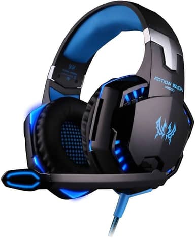 Headset Gamer Kotion Each G2000 Azul Led