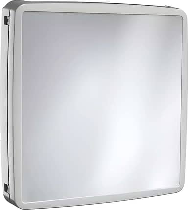 Armário Banheiro Espelho Reversível Cinza Ar41 - Sintex