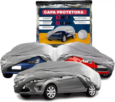 Capa de Cobrir Carro Protetora 100% Impermeável Proteção Chuva Sol Poeira Anti-uv (Grand Siena)