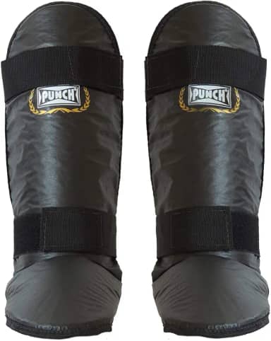 Protetor De Canela Com Pé - Preto E Branco Punch