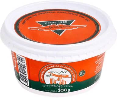 Manteiga com Sal Lata 200g Aviação