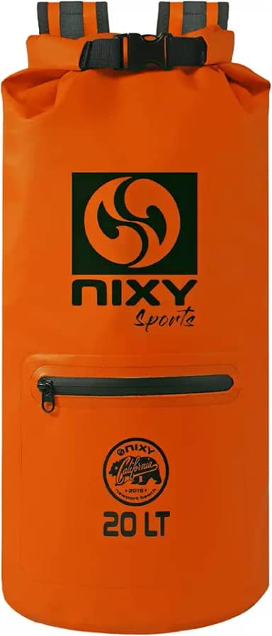 NIXY Mochila impermeável 20L/30L, armazenamento seco flutuante para paddleboarding, caiaque, mochilão, acampamento, passeios de barco