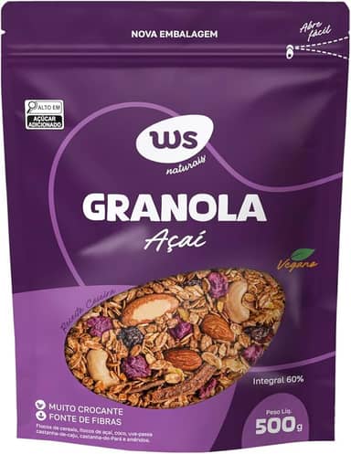 Granola + Açaí 500G