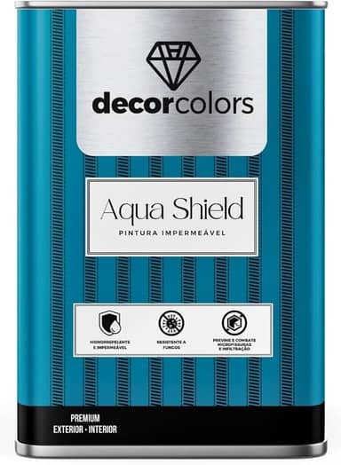 Tinta Aqua Shield Pintura Impermeável 21,5 kg - Decor Colors (Hera)