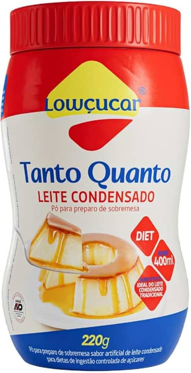 Leite Condensado Lowçucar 220g: Sabor tão irresistível quanto a versão tradicional, mas com menos açúcar para uma opção mais saudável