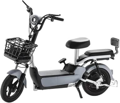 Bicicleta Elétrica Adulto 500W Scooter ZJ – Autopropelida Velocidade Max 30Km Ideal Para Mobilidade Urbana com Garupa e Alarme
