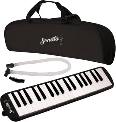 Escaleta SONATA 37 Teclas Profissional + Bag (PRETO)