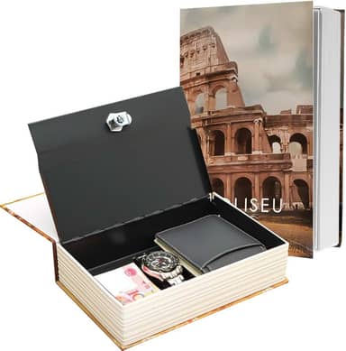 Livro Cofre M 18x11,5x5,5cm