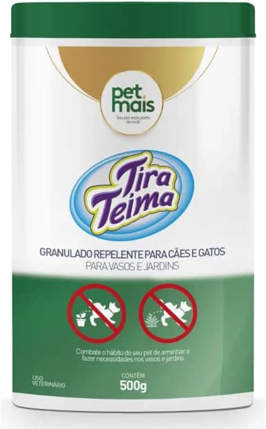 Afasta Espanta Gatos e Cães Jardins e Vasos Repelente Granulado de Cães e Gatos Jardim