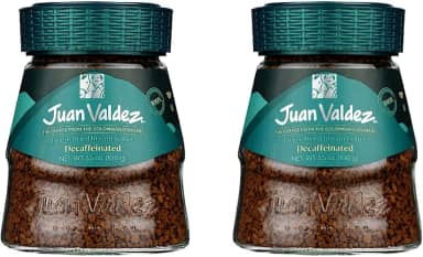 Juan Valdez Descafeinado Solúvel 95G - Café Arábica Instantâneo Liofilizado Descafeínado - 1 Unidade