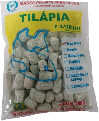 Kit 2 Isca Pronta Para Tilápia Massa Pronta Para Pesca Peixe