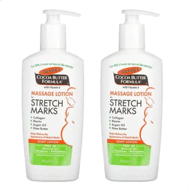 Kit 02 Unidades Palmer's Cocoa Butter Creme Anti Estrias para Gestante 250ml Importado EUA Palmers Loção Anti-estrias