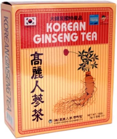 CHÁ DE GINSENG COREANO 50 SACHÊS