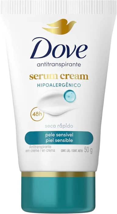 Dove Desodorante Creme Sérum Pele Sensível 50g