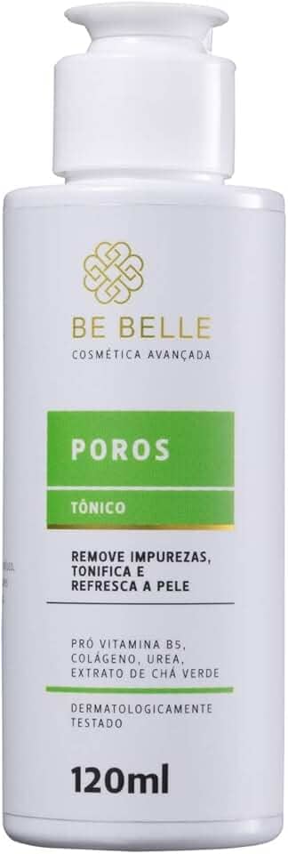 Tônico Facial Poros - Tonificação e Hidratação - 120 ml BE BELLE