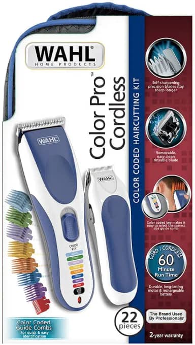 Kit Máquina/Aparador WAHL Color Pro Cordless