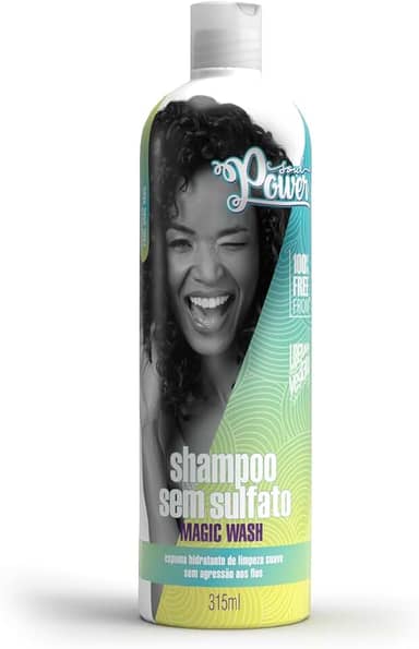 Soul Power Shampoo Sem Sulfato Magic Wash 315Ml