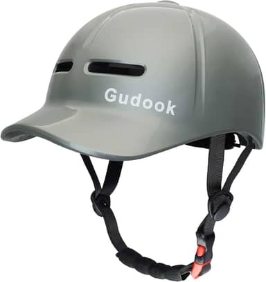 Capacetes de bicicleta para adultos para homens – Capacete de bicicleta feminino – Boné de beisebol leve ajustável e confortável certificado, estilo capacete de ciclismo para scooter urbana