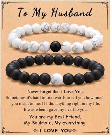 Pinky Promise Pulseira de coração combinando de longa distância para casais presente de dia dos namorados para ela e ele