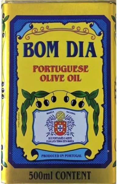 Azeite Oliva Virgem Português "Bom Dia" Ac.Max 1% - Lata 500Ml