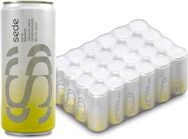 SEDE Energético Natural, Cafeína Microencapsulada, Foco & Disposição - 310ml (24 latas)