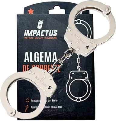 Algema Corrente Aço Carbono Aisi 1020 - Prateada