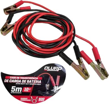 Cabo Transferência Chupeta Bateria Caminhão Carro 5 Metros 600amp