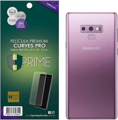 Pelicula Curves Pro para Samsung Galaxy Note 9 - VERSO, HPrime, Película Protetora de Tela para Celular, Transparente