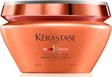 Kérastase Discipline Masque Oléo-Relax, Máscara Capilar de Hidratação Para Cabelos com Frizz e Volume, Redução de Volume e Ação Antifrizz 24h, com Complexo Morpho-Huiles, 200ml