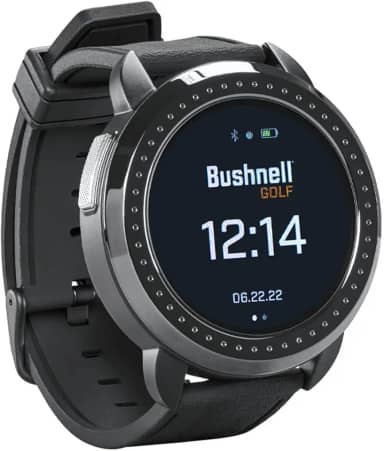 Bushnell Relógio Golf iON Elite GPS – tela sensível ao toque colorida, jardas ajustadas à inclinação, mais de 38.000 cursos, rastreador de tiro, USB‑C, carregador magnético