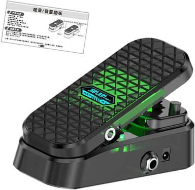 YIJU Pedal Wah e Volume Pedal de Efeitos para Guitarra Elétrica Profissional Pedais de Controle para Baixistas que Buscam Controle Versátil