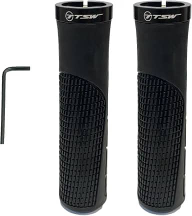 Manoplas Bike Mtb Mod 02 135mm Borracha Antiderrapantes Ergonômico TSW