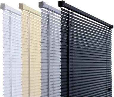 Persiana Horizontal Em Pvc 1,60x1,30m Premier Cortina Para Sala Cozinha Escritório Banheiro (Branco)