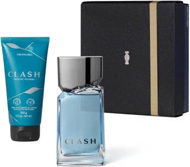 Kit Clash: Colônia + Creme Pré e Pós-Barba (2 Itens)