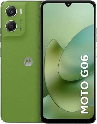 Smartphone Motorola Moto g06-128GB 12GB (4GB RAM + 8GB Ram Boost) e Camera 50MP com AI Bateria de 5200 mAh Tela 6.9" - Verde