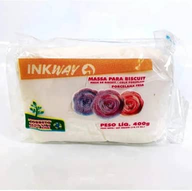 Massa De Porcelana Fria Biscuit 400G Natural 106324