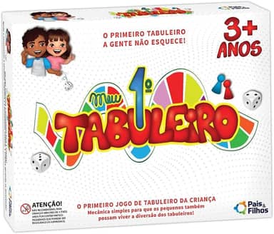 Pais & Filhos Jogo Meu Primeiro Tabuleiro, Sortido