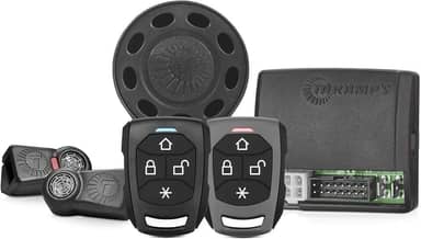 Alarme Automotivo Taramps TW20 P G4 01 Controle TR2P Presença 01 Controle TR2 Normal Alarme Automotivo, Preto
