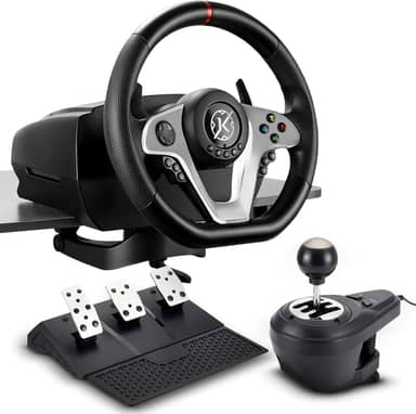 Kit Racing Kalkan G500 ProRacing Force Feedback Volante, Pedais e Câmbio KLK00032