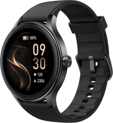 Bettdow SmartWatch, Relogio Smartwatch Feminino, 1.27" Ecrã tátil, à prova d'água IP68, 100+ Modos Esportivos, chamada Bluetooth, Compatível com Android iOS, voz por IA (preto)