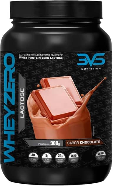 3VS Nutrition Whey 900g Zero Lactose Sabor Chocolate