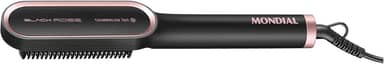 MONDIAL Escova Alisadora Black Rose, Preto/Rose, 36W, Bivolt - EA-07
