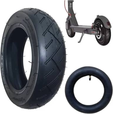 Pneu 10x2.50 + Câmara de Ar Scooter Patinete Elétrico 10x2.50-6.5